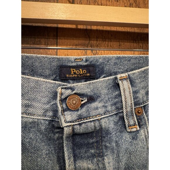 Polo Ralph Lauren Avery Boyfriend Jeans Rainbow Stripe Ribbon Size 27 - Picture 3 of 10